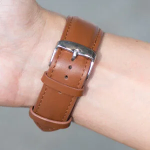 Alternative view of Dây Đồng Hồ Da Bò Italy Omega Màu Vàng Bò MS28 – Chất Liệu Da Bò Cao Cấp Tương Thích Tất Cả Các Phiên Bản Đồng Hồ Omega